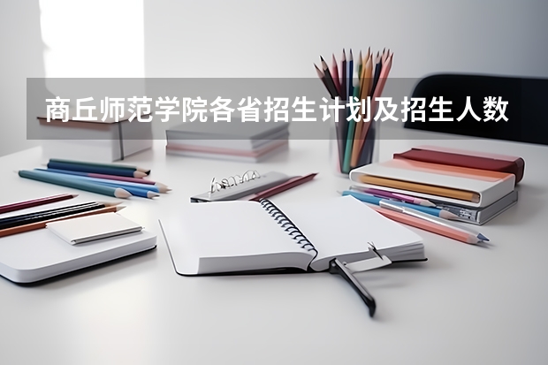 商丘师范学院各省招生计划及招生人数 都招什么专业